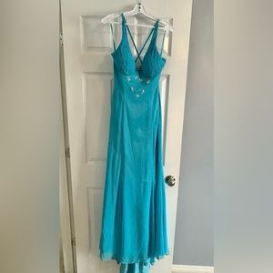 Blue Evening Dress